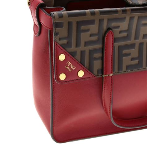 fendi handbag leather|fendi genuine leather handbags.